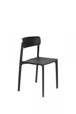 Krzesło plastikowe CAROL czarne