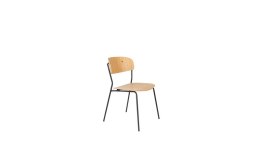 Krzesło JULIETTE czarny/drewno