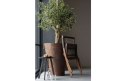Podnóżek / stołek z drewna eukaliptusowego brązowy LOIS