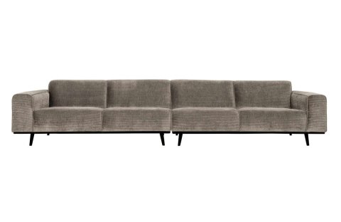 Sofa 4-osobowa sztruksowa gliniana STATEMENT XL
