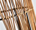 Lampion bambusowy na metalowych nogach Etno 3