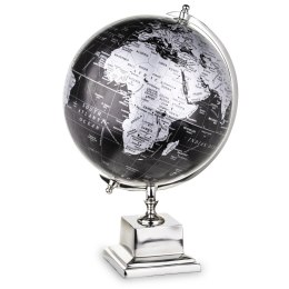Globus srebrny dekoracyjny BLACK GLAM 1 L