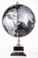 Globus srebrny dekoracyjny BLACK GLAM 1 L
