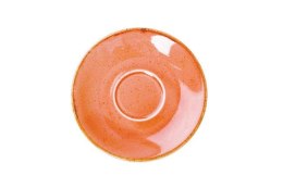 Amber: Spodek porcelanowy pomarańczowy 12 cm